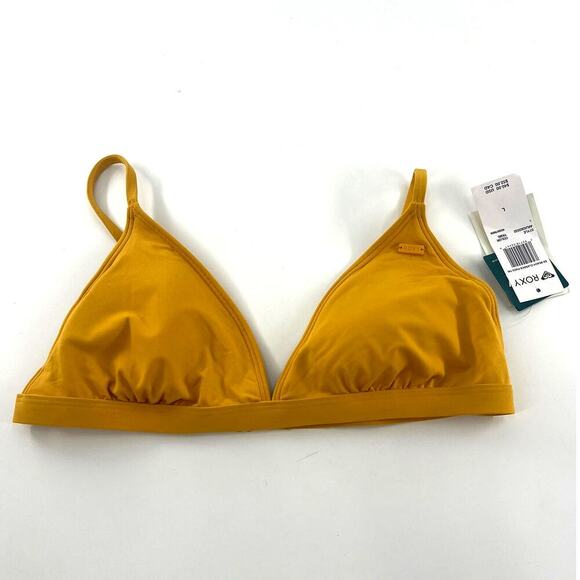 Roxy SD Beach Classics Fixed Tri Bikini Top L - Picture 1 of 5